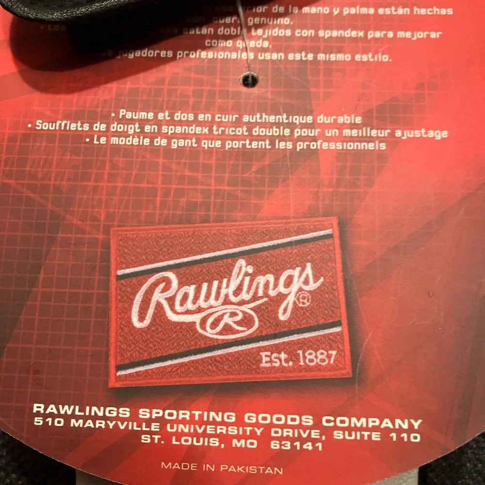 Rawlings BGP355Y Youth Batting Gloves Youth medium